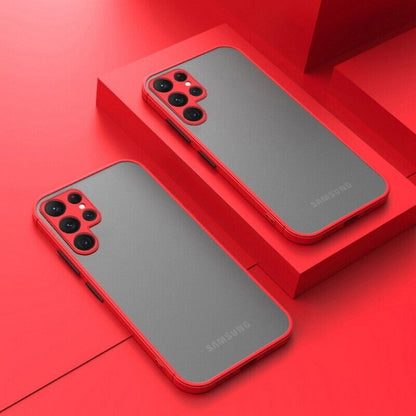 Armor Hard Phone Case for Samsung S25 S23 S24 plus S22 Ultra A14 A34 A54 Cover