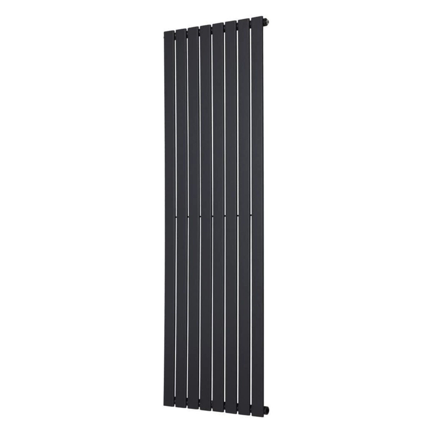 Nes Home 1800 X 546 Mm Single Flat Panel Matte Black Radiator