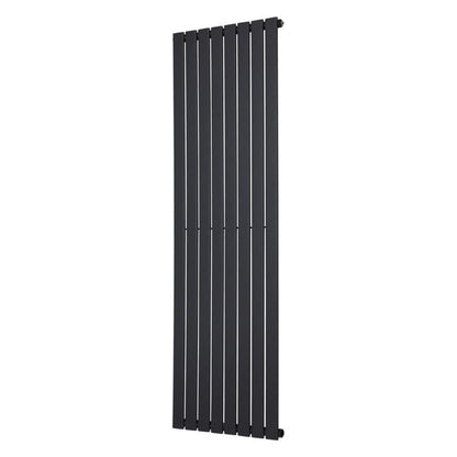 Nes Home 1800 X 546 Mm Single Flat Panel Matte Black Radiator