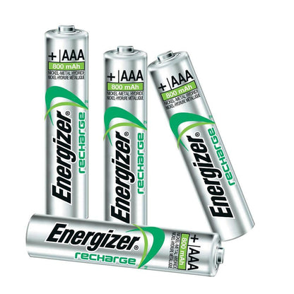 ENERGIZER EXTREME AAA RECHARGEABLE BATTERIES 800Mah 4 BATTERIES Nimh PRE CHARGED